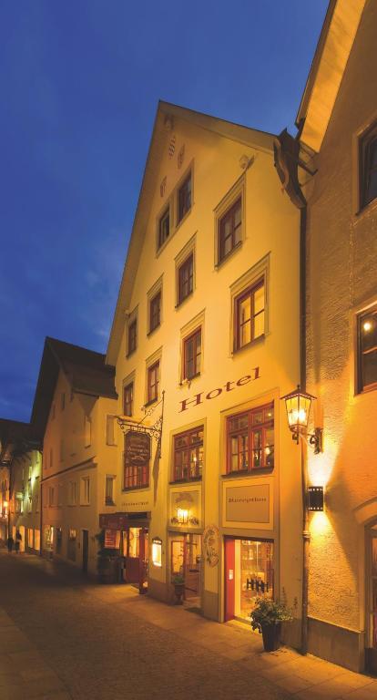 Altstadt-Hotel Zum Hechten Füssen Exteriör bild